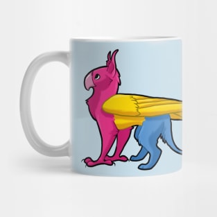 Pansexual Pride Gryphon Mug